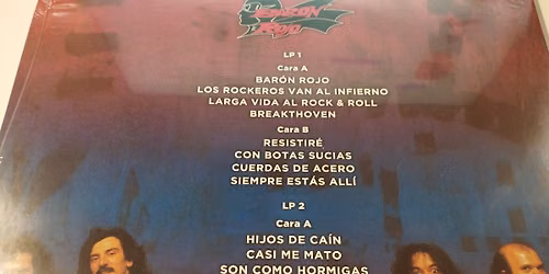 Baron Rojo Madrid Tickets