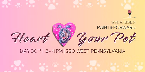 Paint Your Pet by Wine & Design in Support of Mira USA