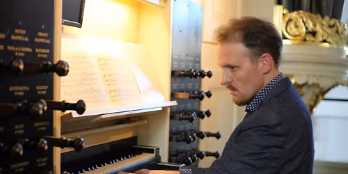 Zaterdag 25 oktober bespeelt Rien Donkersloot het orgel van de Marekerk in Leiden