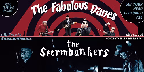 The Fabulous Danes (Hot Rhythm'n'Roll, Wien) + The Spermbankers (Prag) + DJ Cram\u00e9r GYHP 24