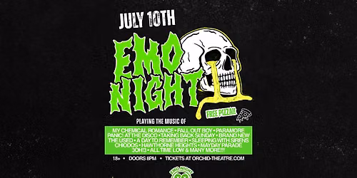 Emo Night at Orchid Theatre
