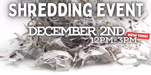 Shredding Event