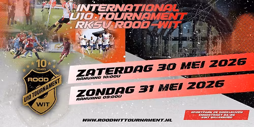 Rood-Wit U10 Tournament 2026 (10-jarig Jubileumtoernooi)