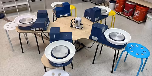 1pm - 2 Day Intensive Pottery Wheel Course