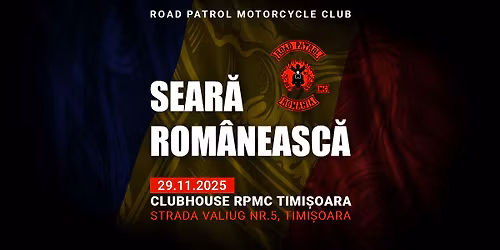 Seară Românească | Clubhouse RPMC Timișoara
