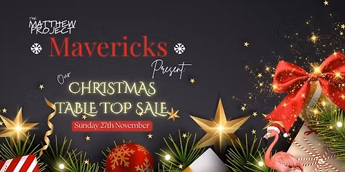 Christmas table top sale!