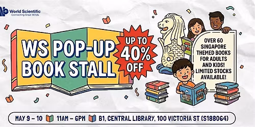 The World Scientific Pop-Up Book Stall