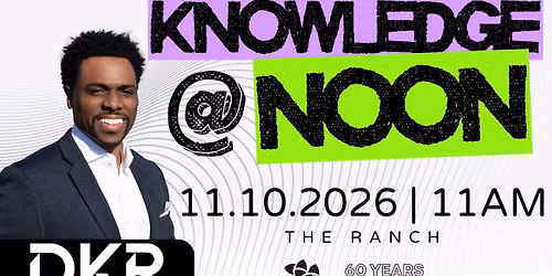 Knowledge @ Noon