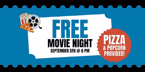 FREE MOVIE NIGHT (SEPTEMBER 5TH)