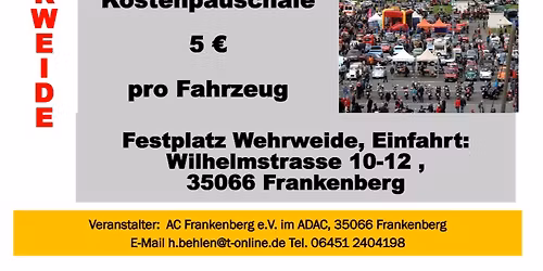 8. Oldtimertreffen in Frankenberg, Festplatz