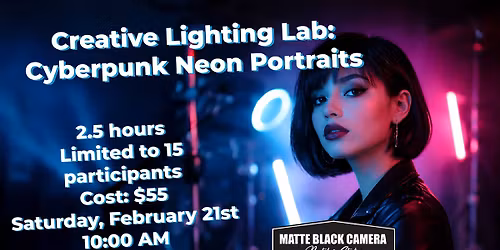 Creative Lighting Lab: Cyberpunk Neon Portraits