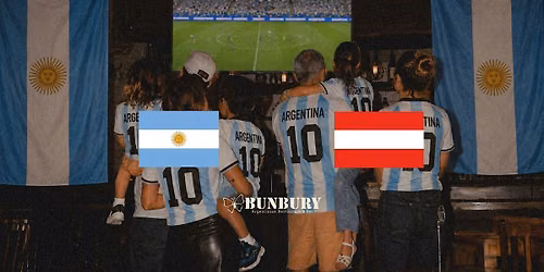 Argentina  vs Austria  | World Cup Watch Party by Bunbury Miami