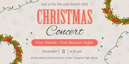 LOBO Band Christmas Concert \ud83c\udf84\ud83c\udfb6