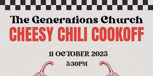Cheesy Chili Church Cookoff
