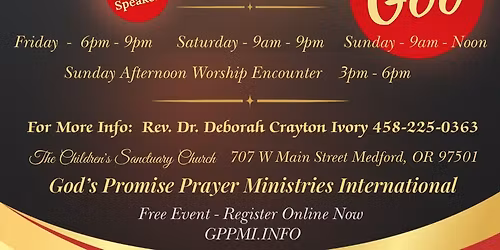 We Behold His Glory 5th Annual Prayer Conference