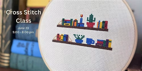 Bookish Cross Stitch Class