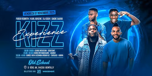Paris Kizz Exp\u00e9rience( la mensuelle ) 