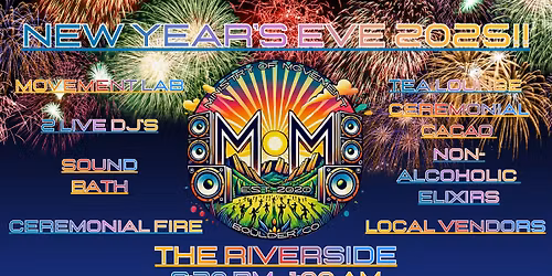 Commemorate NYE 2025 With Ministry of Movement!!