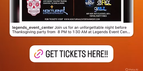 Night Before Thanksgiving Party! 