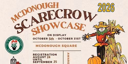 McDonough Scarecrow Registration 2026