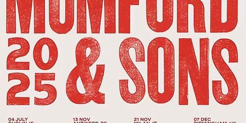 Mumford & Sons Cardiff Tickets