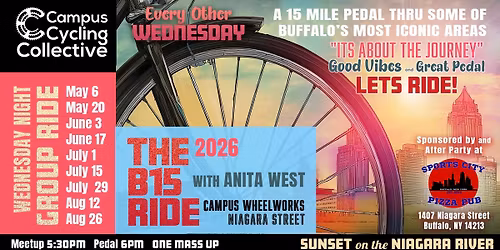 CAMPUS WHEELWORKS: B15 Pedal Season Opener!!!