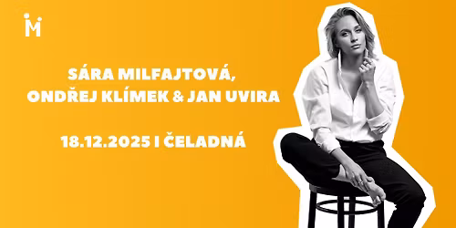 S\u00e1ra Milfajtov\u00e1, Ond\u0159ej Kl\u00edmek & Jan Uvira | Benefi\u010dn\u00ed koncert | \u010celadn\u00e1 Kostel