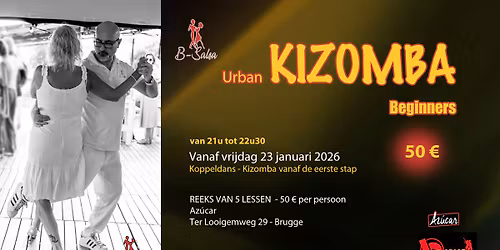 Urban Kizomba voor beginners