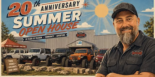 Unlimited Offroad 20th Anniversary Summer Open House