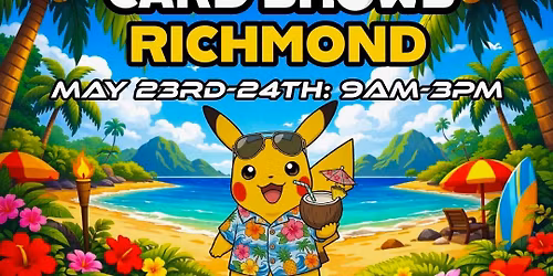 FREE Pok\u00e9mon & Sports Card Show - Richmond, VA - May 23-24, 2026