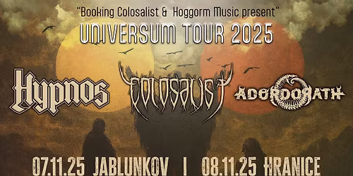 HYPNOS, Colosalist, Ador Dorath, Peorth \/ Rok\u00e1\u010d \/ 7.11.2025
