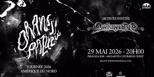 Oranssi Pazuzu + Wayfarer | Montr\u00e9al