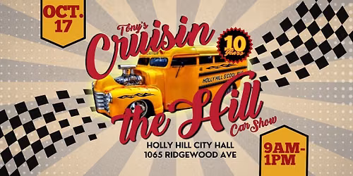 Tony's Cruisin' the Hill Car Show 2026 - 10th Anniversary!