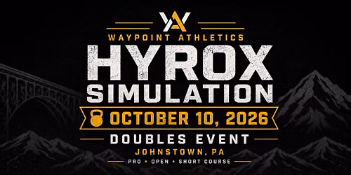 Waypoint Athletics HYROX Simulation | Doubles Event