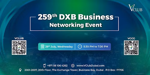 259th DXB Business Networking Event