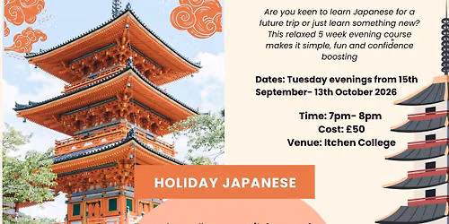 Holiday Japanese - Beginners Japanese for Travel