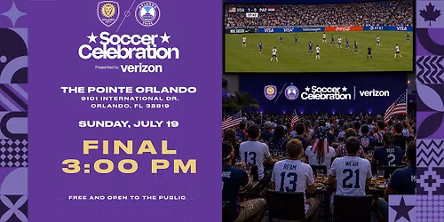 World Cup Final Watch Party July 19