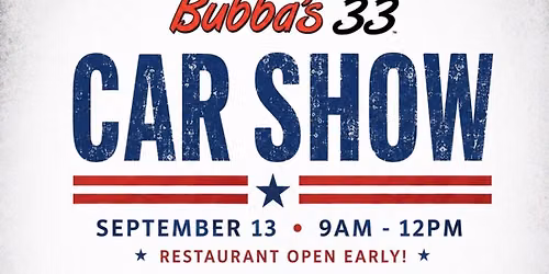 Bubb’s 33 Car Show