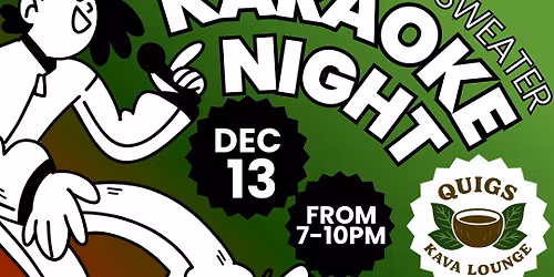 Ugly Christmas Sweater Karaoke Night