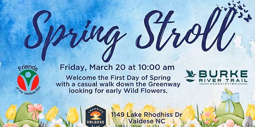 BRTA Spring Stroll - Looking for Wild Flowers