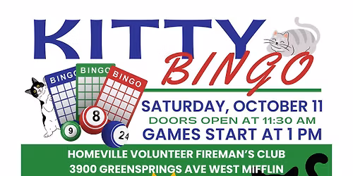 Fur All Kittys Fall Bingo
