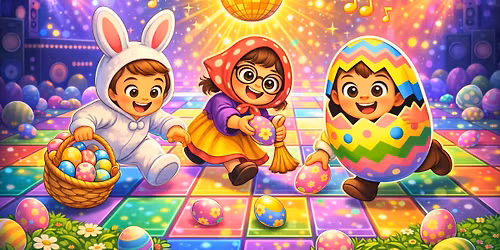 BRF Gr\u00e4sl\u00f6kens P\u00e5skdisco och \u00e4ggjakt!