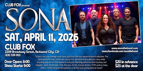 SONA - Artists You Know. Music You Love.