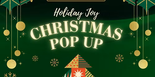 Visalia Christmas pop up vendor event 