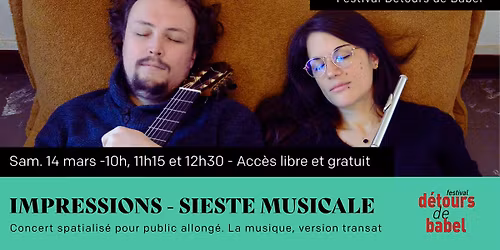 Impressions - Sieste musicale