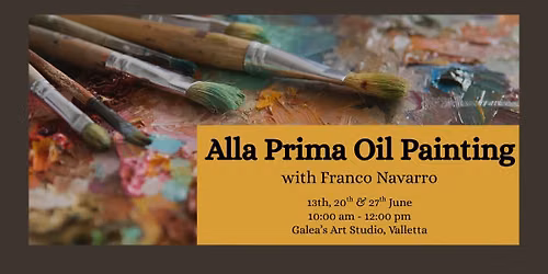 Alla Prima Oil Painting with Franco Navarro
