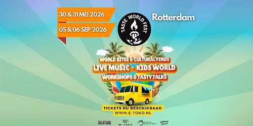 Taste World Fest- 30 & 31 Mei 2026