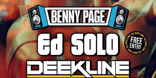 JUMUNJY INVITES - Jungle Cakes - Benny Page - Ed Solo - Deekline
