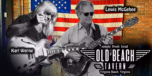 Karl Werne & Lewis McGehee at Old Beach Tavern