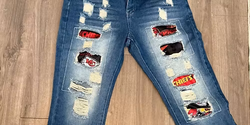 Deck out your favorite jeans, with your favorite theme!